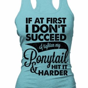 Racerback workout tank